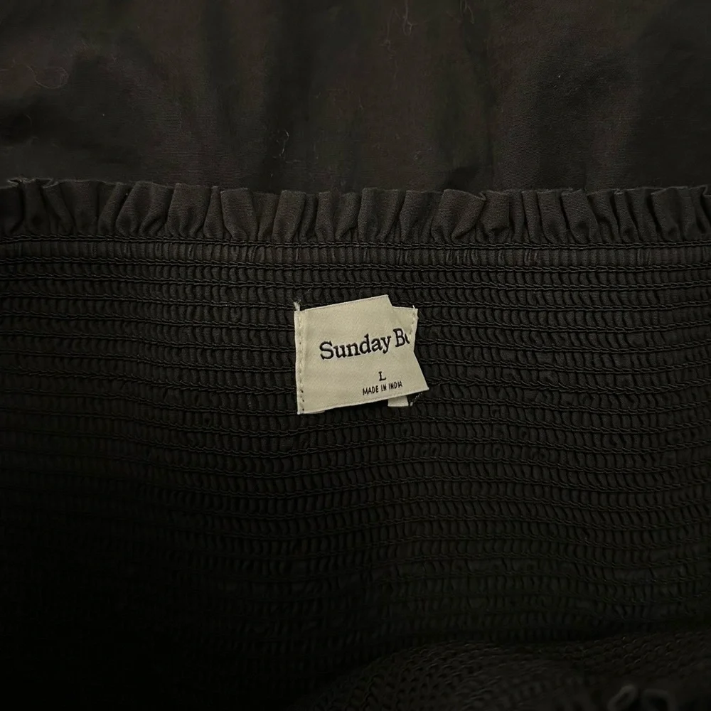 Aritzia Sunday Best Black Square Neck Mini Hadley Dress - Picture 5 of 5